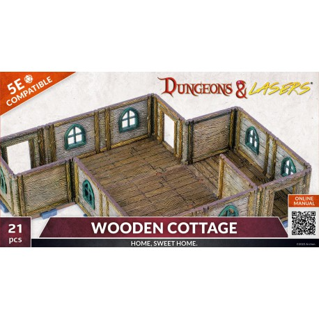 DUNGEONS & LASERS WOODEN COTTAGE