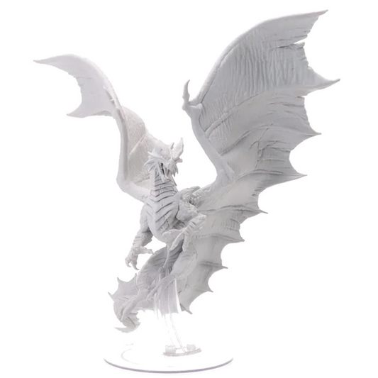 UNPAINTED ADULT COPPER DRAGON
