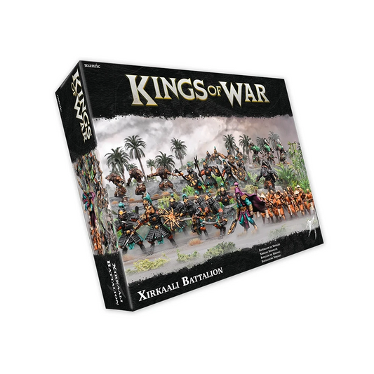 KINGS OF WAR 4TH EDITION XIRKAALI BATTALION