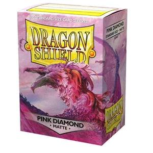 DRAGON SHIELD: MATTE PINK DIAMOND SLEEVES