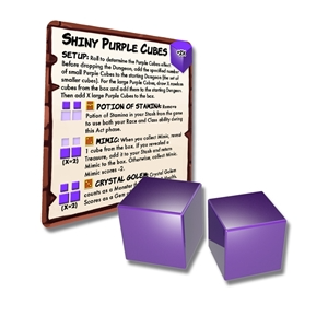 DUNGEON DROP SHINY PURPLE CUBES