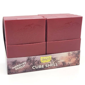 CUBE SHELL BLOOD RED