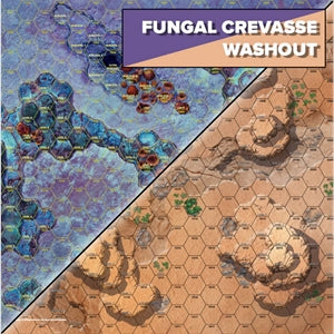 BATTLETECH MAT FUNGAL CREVASSE/WASHOUT