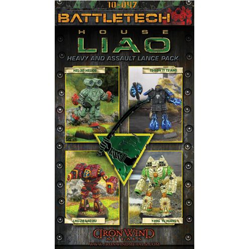 BATTLETECH: HOUSE LIAO HEAVY ASSAULT LANCE PACK