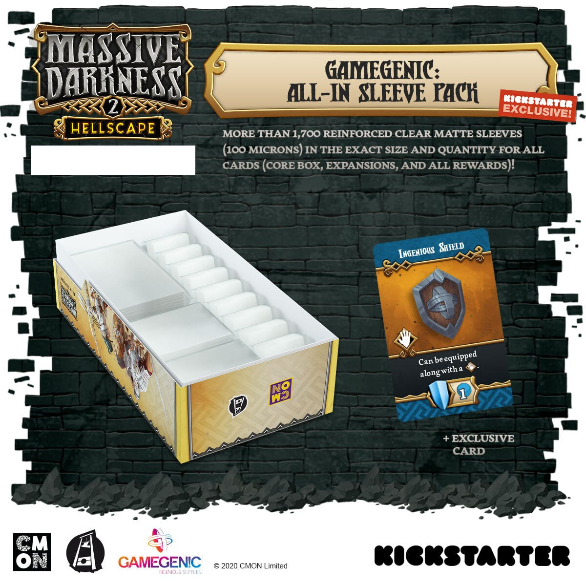 MASSIVE DARKNESS 2: ALL IN SLEEVE PACK