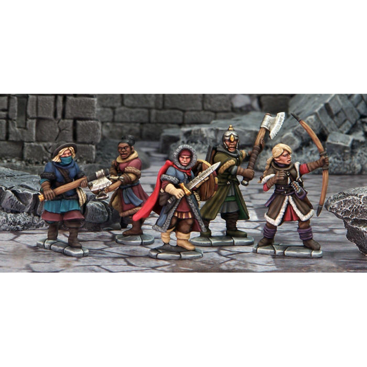 FROSTGRAVE PLASTIC FEMALE SOLDIERS