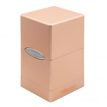 SATIN TOWER METALLIC ROSE DECK BOX