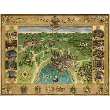 HOGWARTS MAP 1500 PC