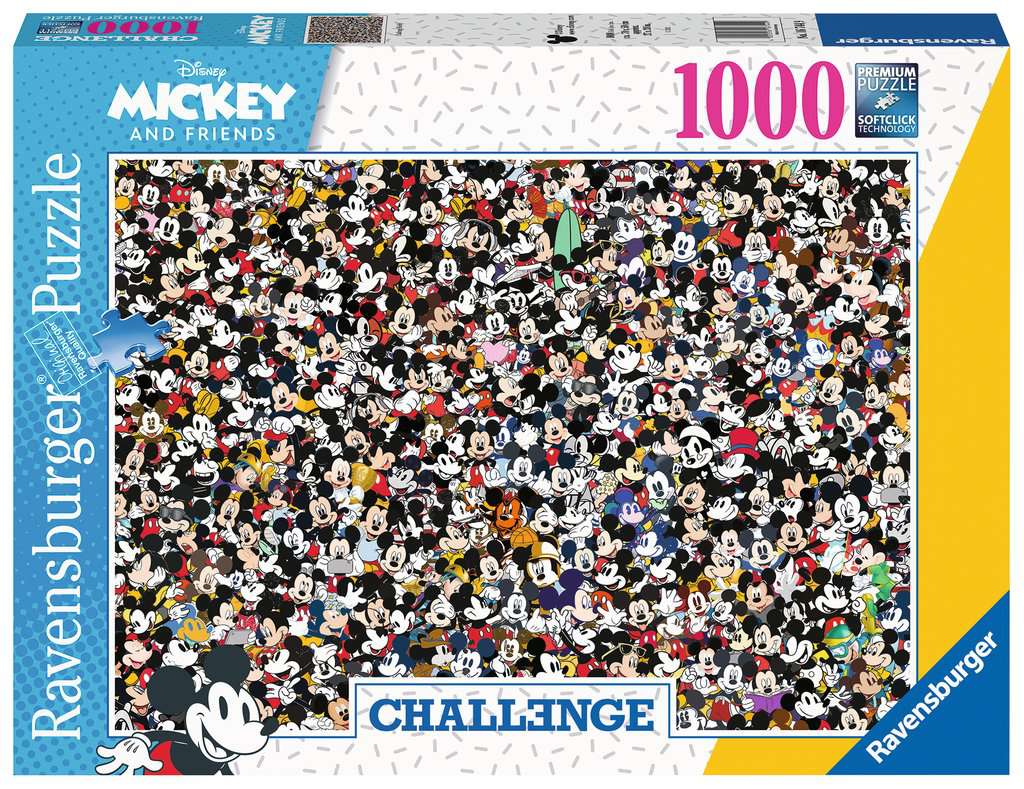 CHALLENGE MICKEY PUZZLE 1000PC