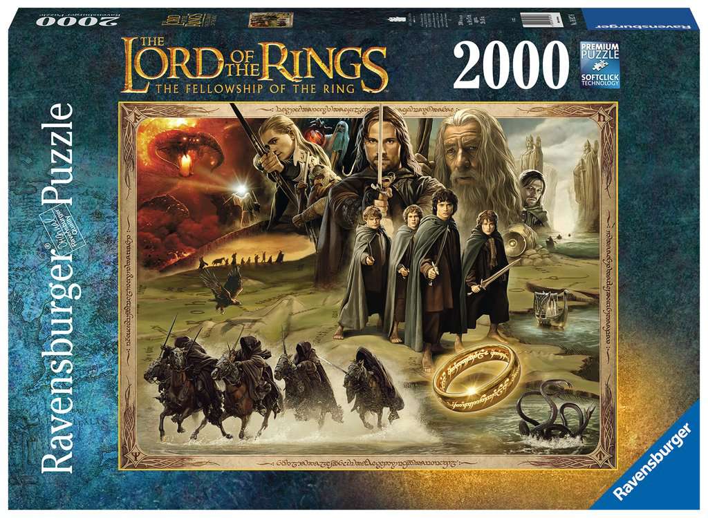 LORD OF THE RINGS FELLOWSHIP OF THE RING 2000 PC