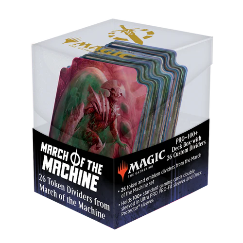 MARCH OF THE MACHINE TOKEN DIVIDERS & DECK BOX