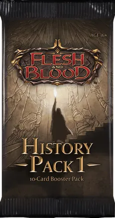FLESH & BLOOD HISTORY PACK 1 BOOSTER PACK