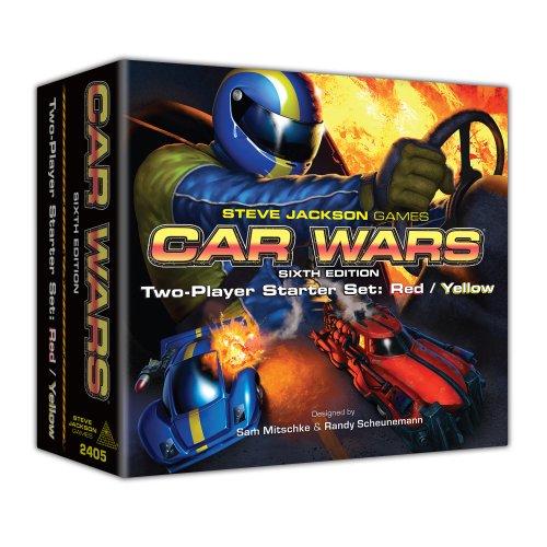 CAR WARS 2 PLAYER STARTER RED/YELLOW
