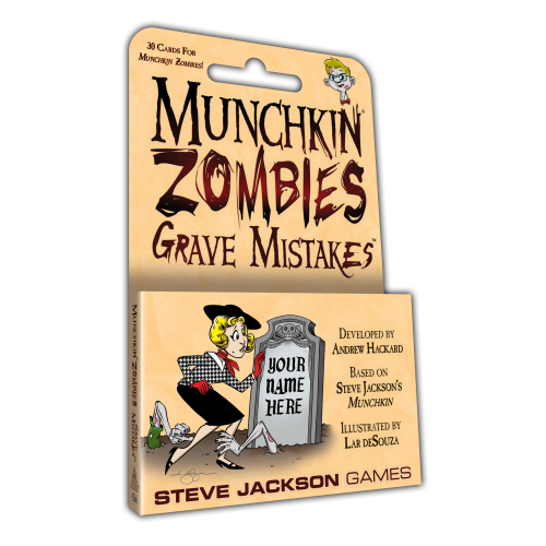 MUNCHKIN ZOMBIES GRAVE MISTAKES