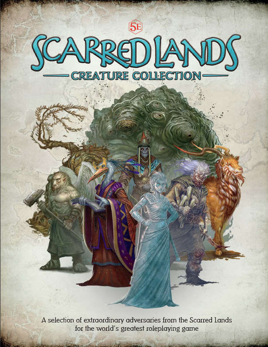 SCARRED LANDS- CREATURE COLLECTION 5TH EDITION