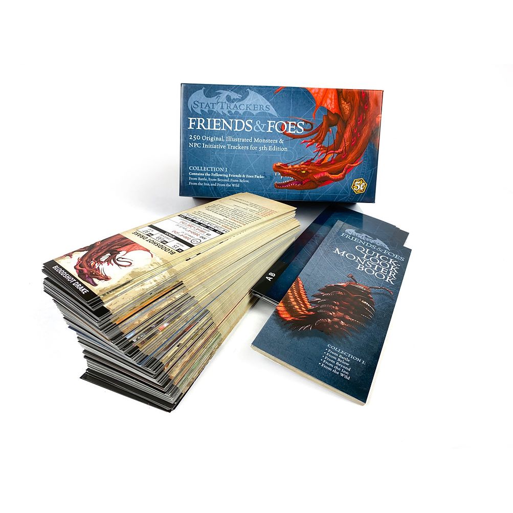 STAT TRACKERS 2 FRIENDS & FOES