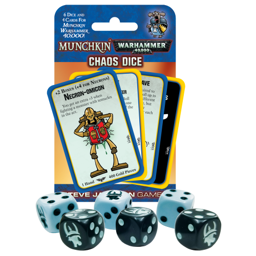 MUNCHKIN WARHAMMER 40,000 CHAOS DICE