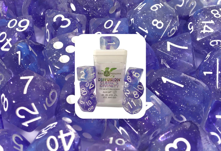 CLERIC'S DIVINITY DIFFUSION DICE SET