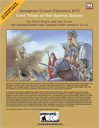 DUNGEON CRAWL CLASSICS: LOST TOMB OF THE SPHINX QUEEN