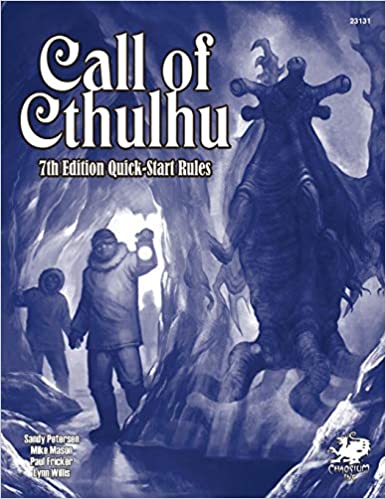 CALL OF CTHULHU: QUICK-START RULES 7TH EDITION