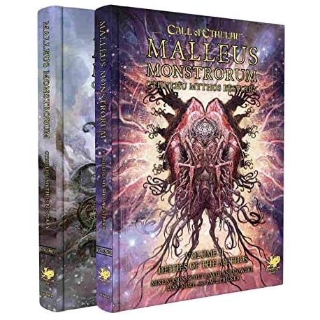 CALL OF CTHULHU MALLEUS MONSTRORUM TWO VOLUME SLIPCASE SET
