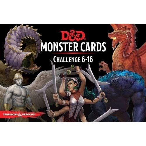 D&D MONSTER CARDS CHALLENGE 6-16