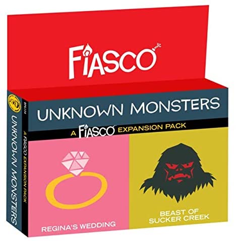 FIASCO: UNKNOWN MONSTERS EXPANSION PACK