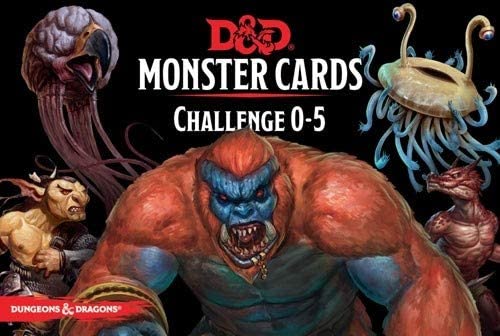 D&D MONSTER CARDS CHALLENGE 0-5