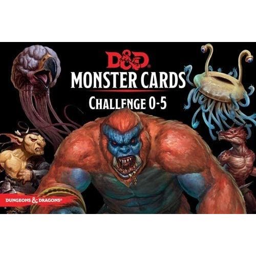 D&D MONSTER CARDS CHALLENGE 0-5
