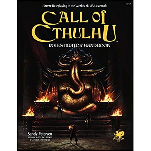 CALL OF CTHULHU: INVESTIGATOR HANDBOOK 7TH EDITION