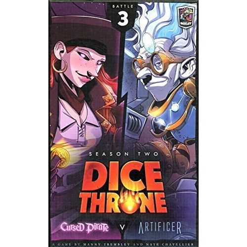 DICE THRONE SEASON 2 CURSED PIRATE VS ARTIFICER