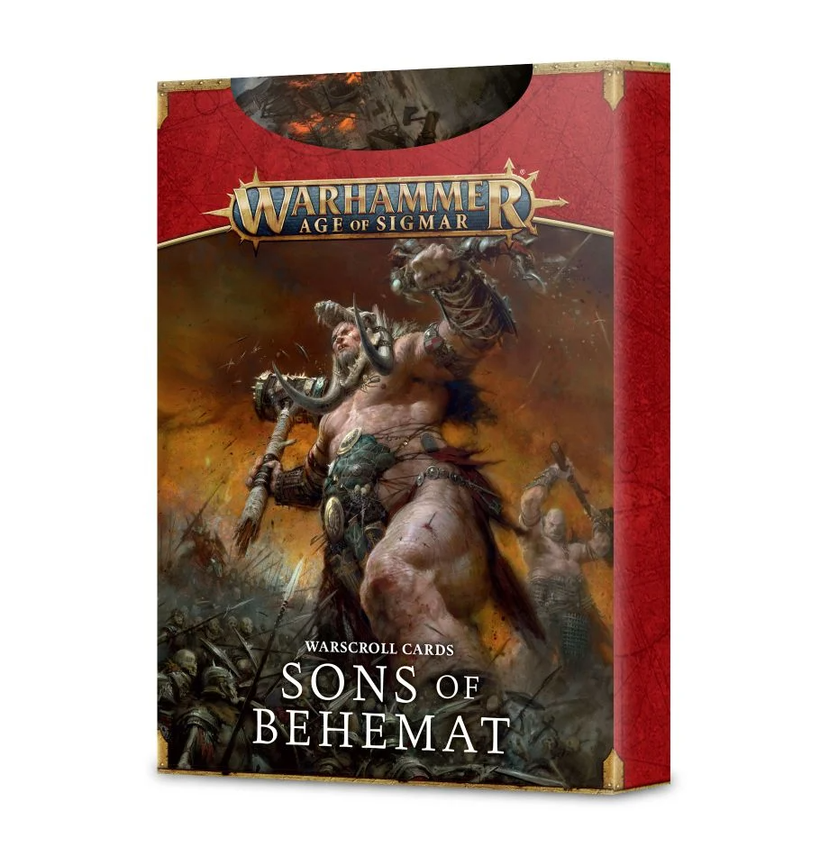 SONS OF BEHEMAT WARSCROLL CARDS