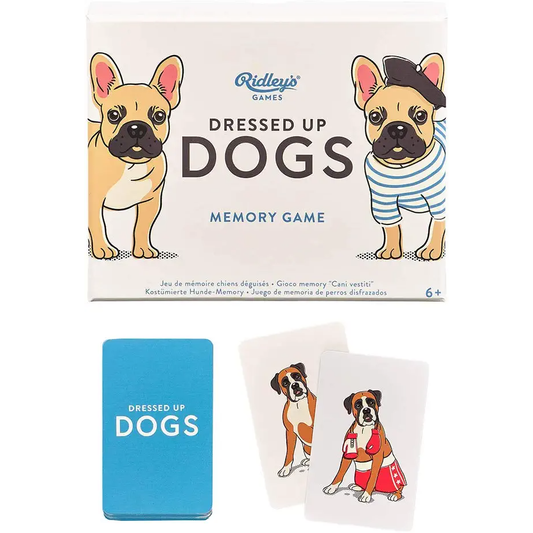 DRESSED UP DOGS MEMORY GAME