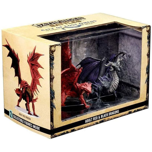 ADULT RED & BLACK DRAGONS