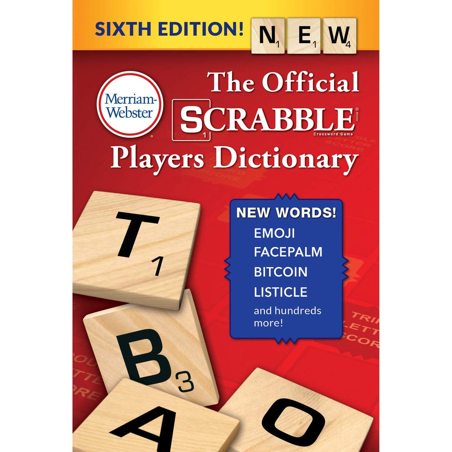 SCRABBLE DICTIONARY 6TH EDITION