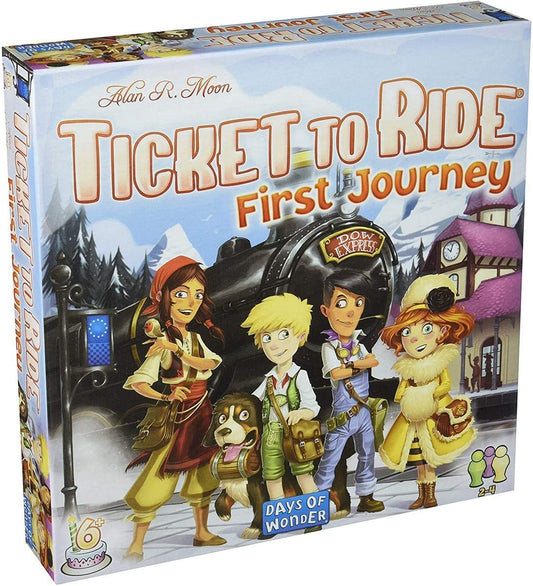 TICKET TO RIDE FIRST JOURNEY EUROPE