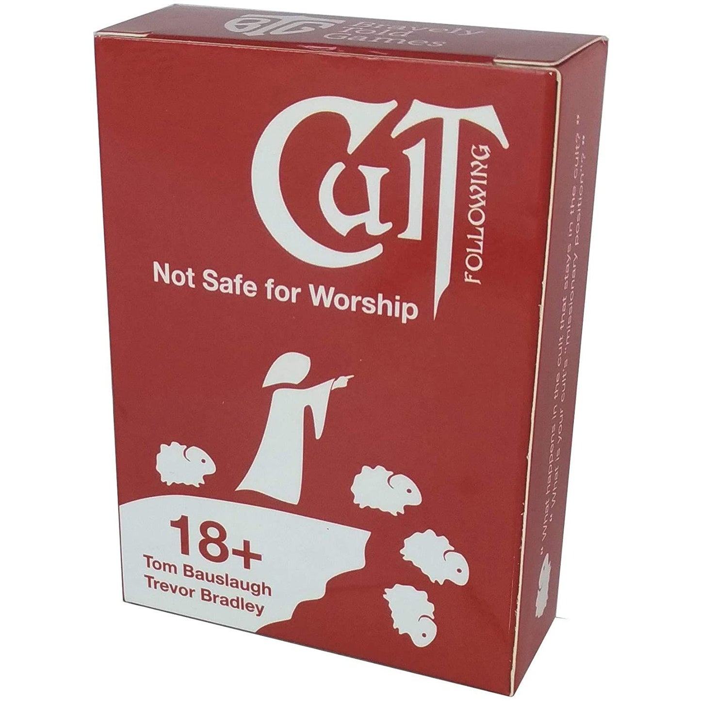 CULT FOLLOWING: NOT SAFE FOR WORSHIP