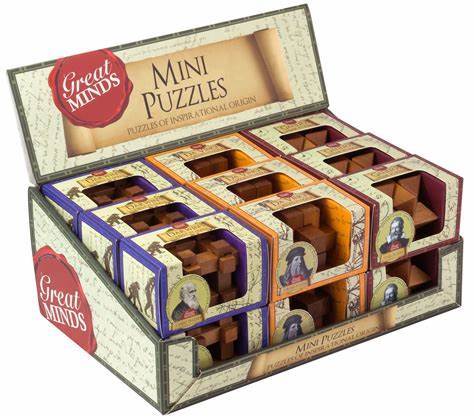 GREAT MINDS MINI PUZZLES (ASSORTED)