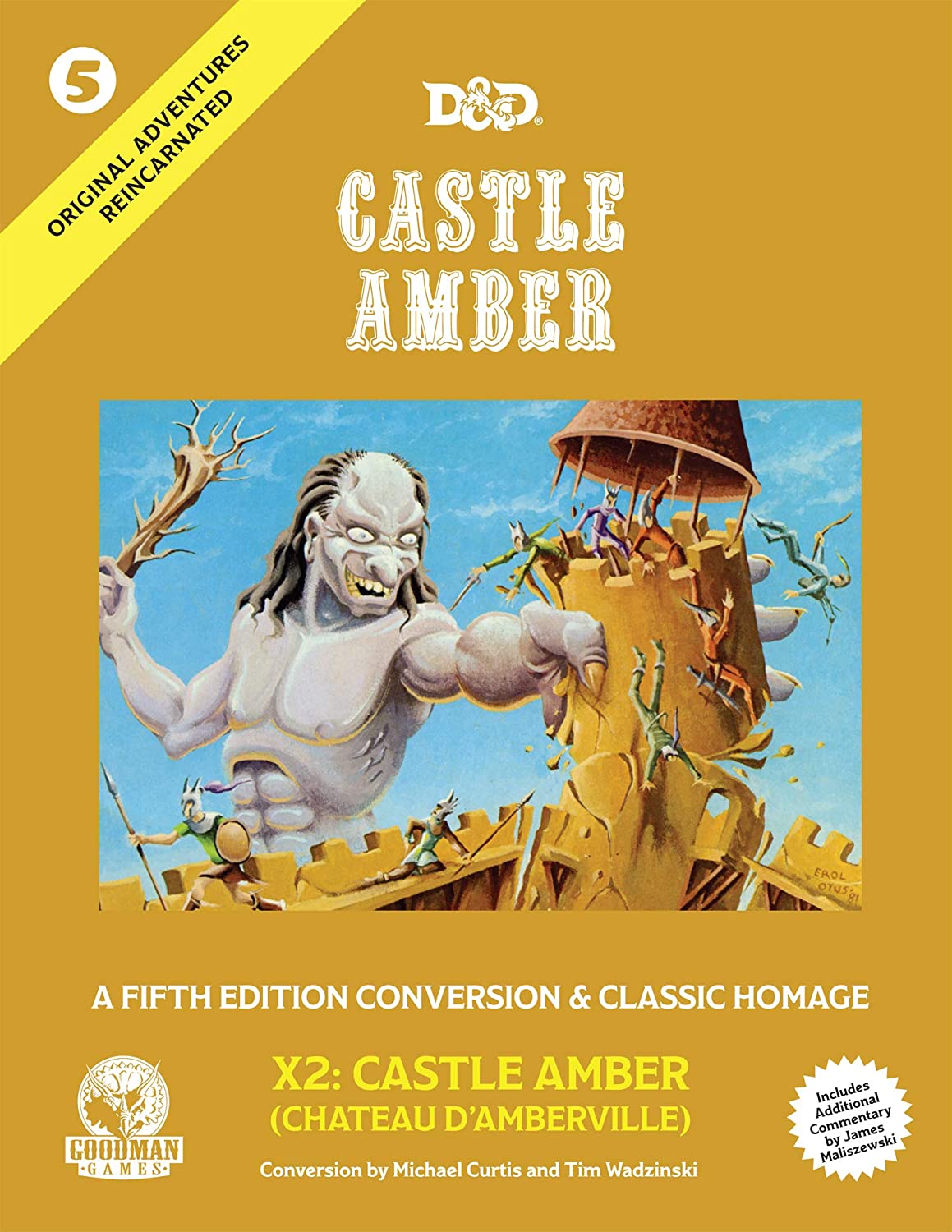 D&D: CASTLE AMBER (ORIGINAL ADVENTURES REINCARNATED #5)