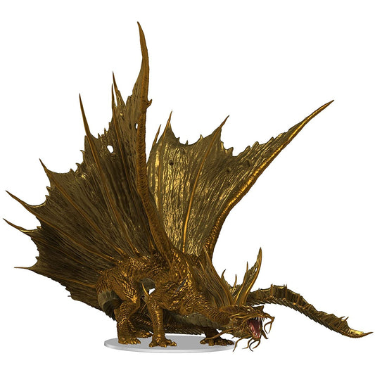 D&D ICONS OF THE REALMS: ADULT GOLD DRAGON PREMIUM FIGURE