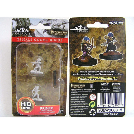 Pathfinder Deep Cuts: Female Gnome Rogue