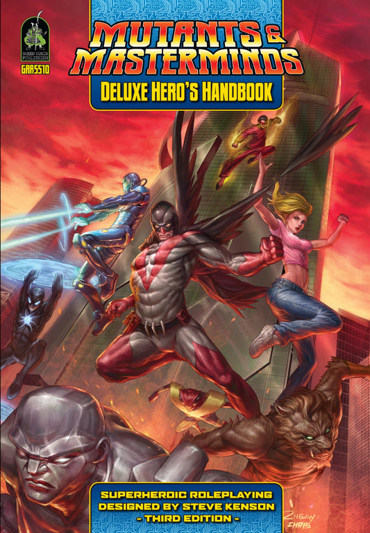 MUTANTS & MASTERMINDS: DELUXE HERO'S HANDBOOK 3RD EDITION
