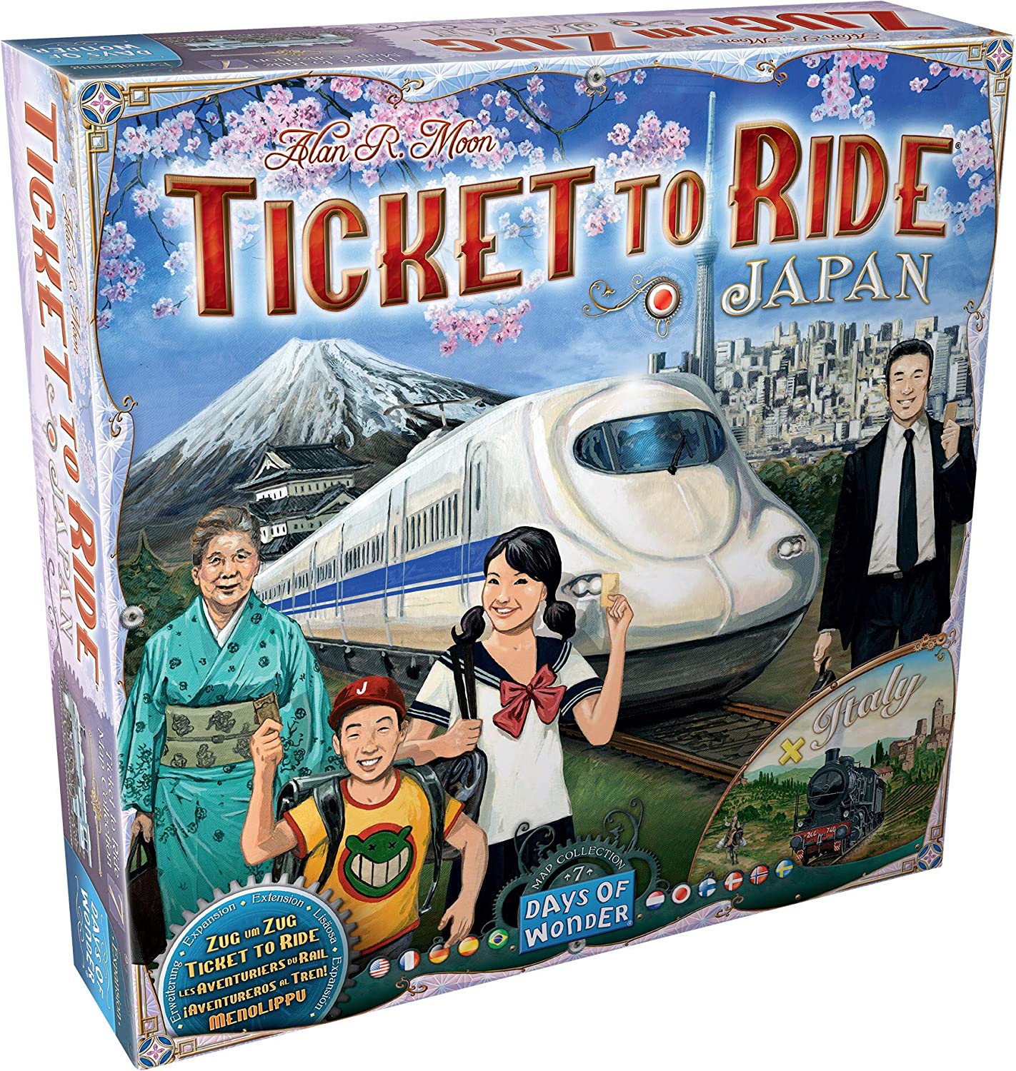 TICKET TO RIDE JAPAN+ITALY