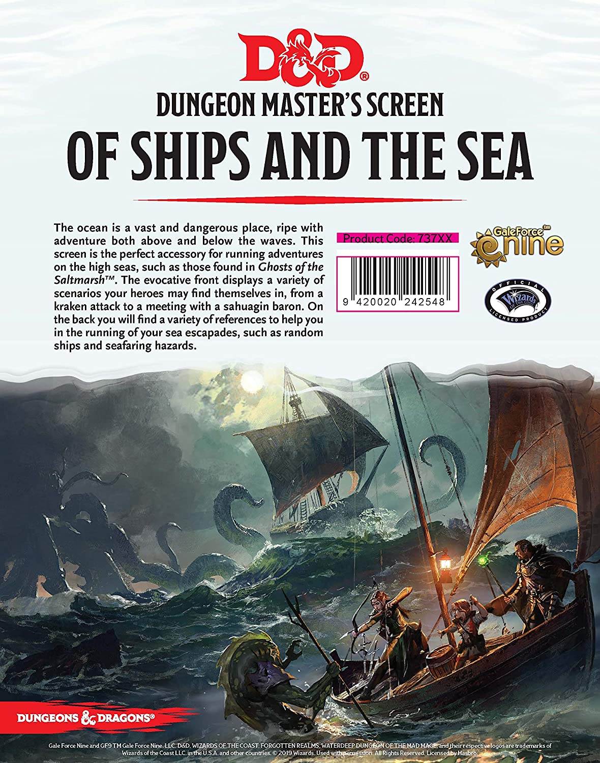 OF SHIPS AND THE SEA DM SCREEN