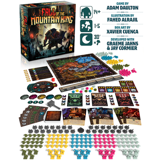 FALL OF THE MOUNTAIN KING KICKSTARTER EDITION