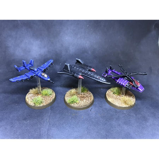 ATTACK CHOPPER, NIGHTBIRD, PYTHON ATTACK JET