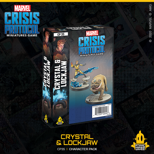 MARVEL CRISIS PROTOCOL CRYSTAL & LOCKJAW