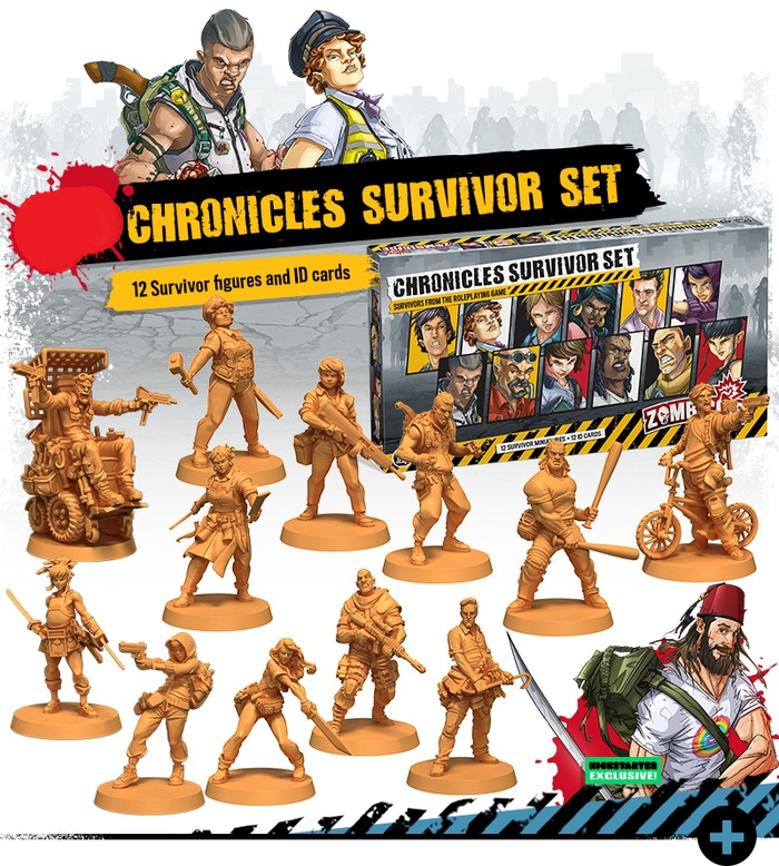 ZOMBICIDE 2ND EDITION CHRONICLES SURVIVORS
