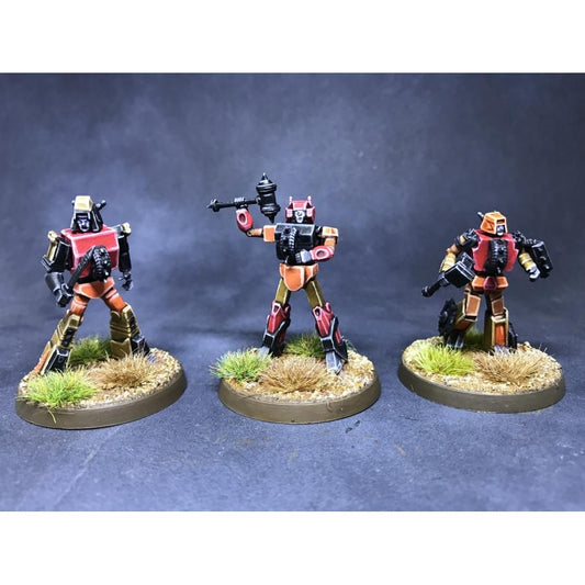 CRASHER, DUSTUP, RUCKUS