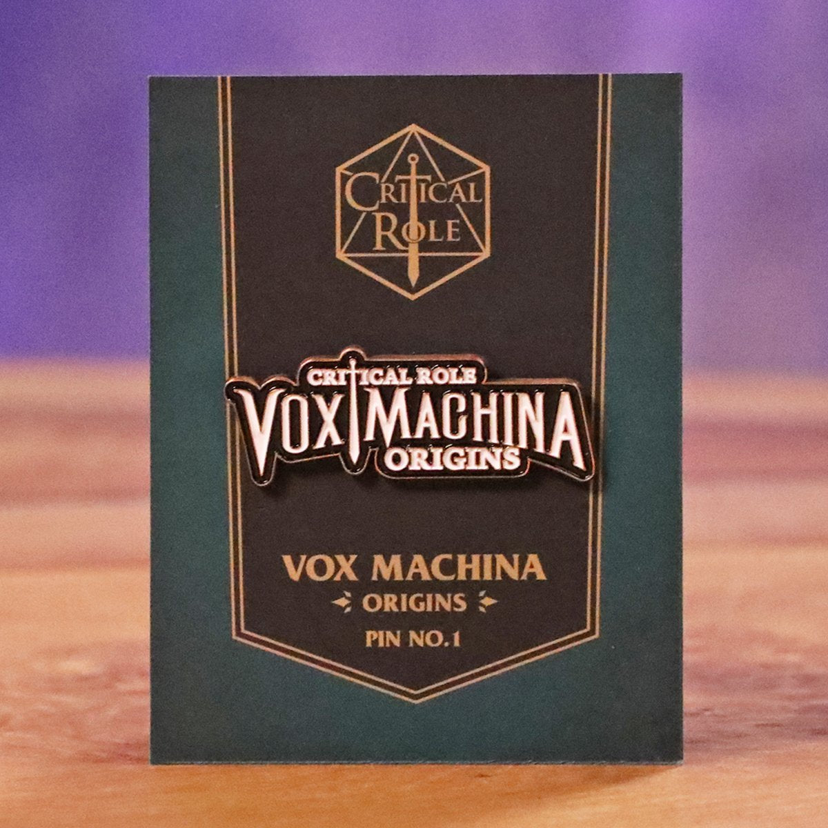 VOX MACHINA ORIGINS LOGO PIN
